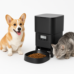Distributeur Automatique de Croquettes 2L avec USB – Nourrisseur Intelligent pour Chats et Chiens, Programmable avec Message Vocal et Fonction Anti-Glouton