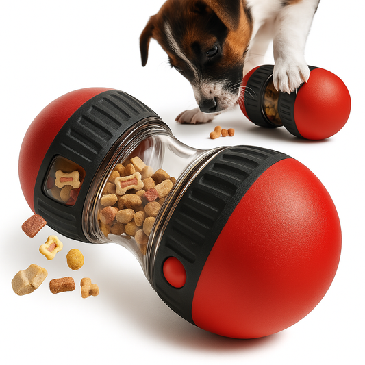 Jouet Distributeur Interactif pour Chiens et Chats – Stimule l’Intelligence, Ralentit l’Alimentation – Pour Chiens Petits, Moyens et Grands – Idéal pour l’Entraînement en Intérieur